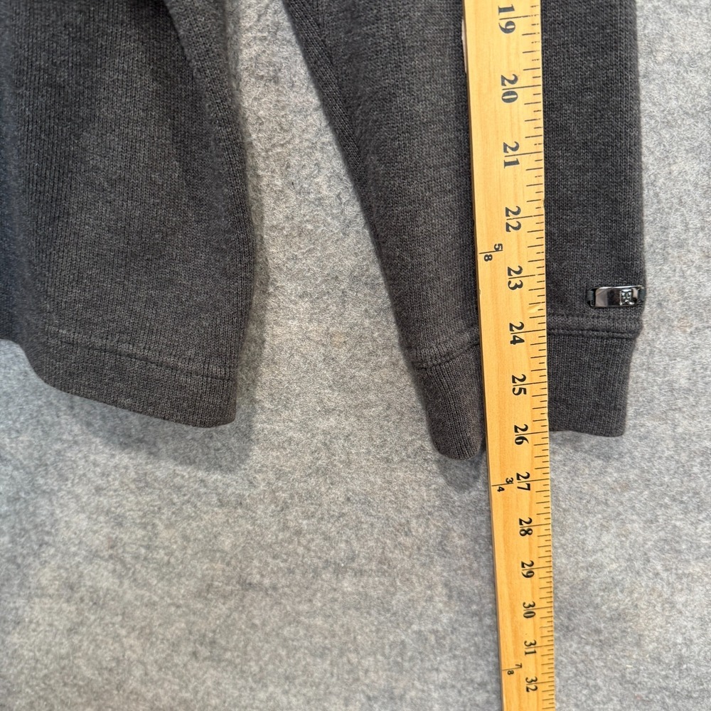 Tiger Woods Collection Quarter Zip Sweater Mens XL Gray Knit Mock Golf - Picture 8 of 13
